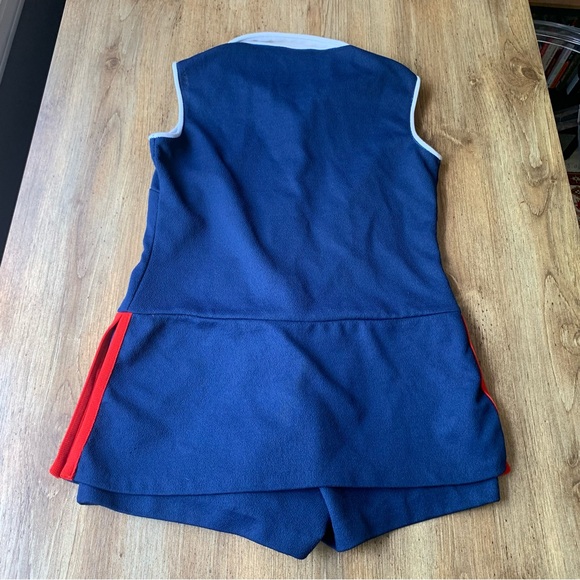 Vintage Tennis Romper XS 80s Costume - Picture 9 of 10